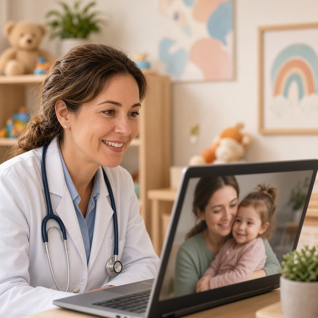 Online-Pädiatrie / Kinderarzt
